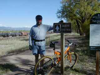 me, near the tracks